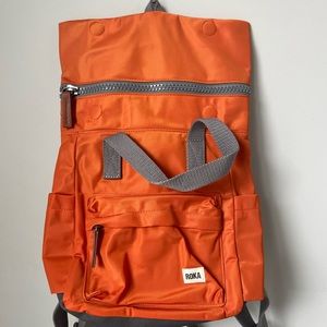 Roka Orange Strap Backpack